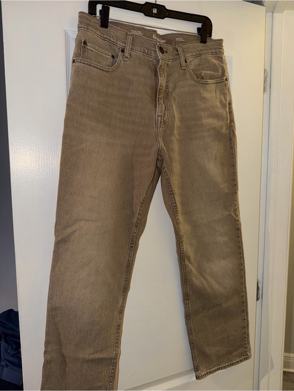 Goodfellow Mens brown relaxed jeans